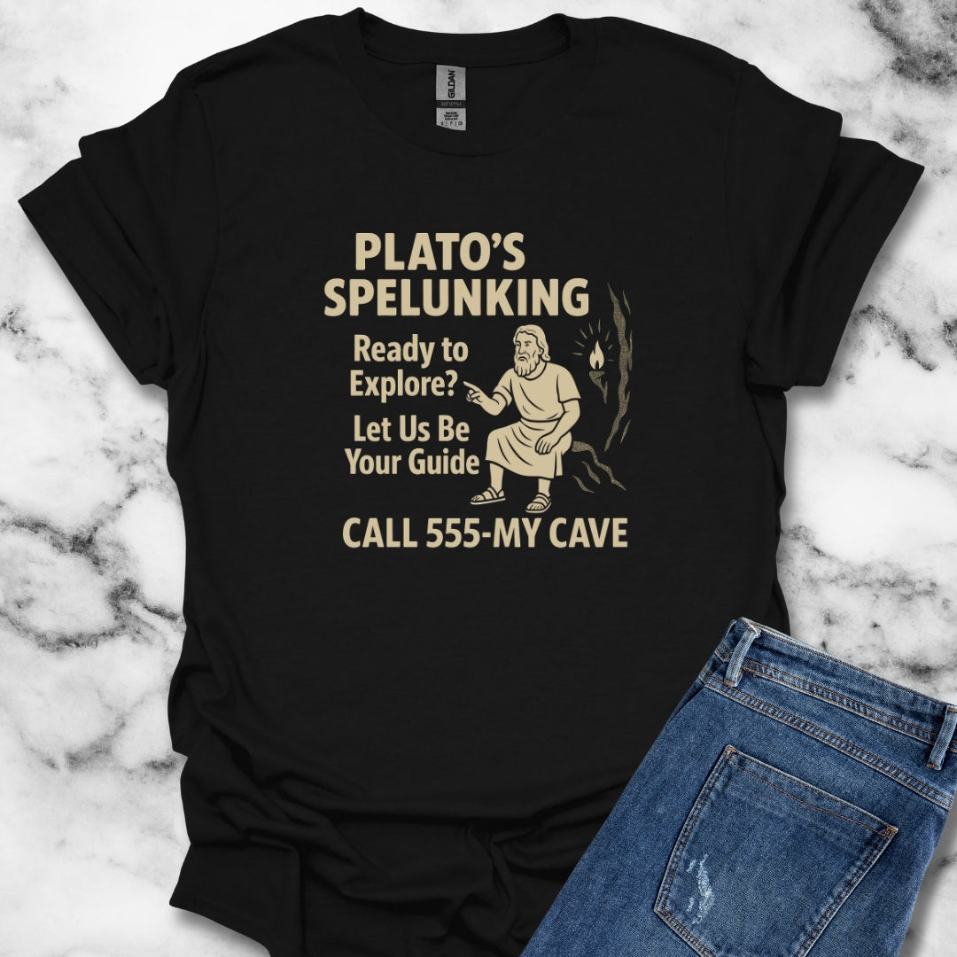 Plato's Cave Spelunking T-Shirt
