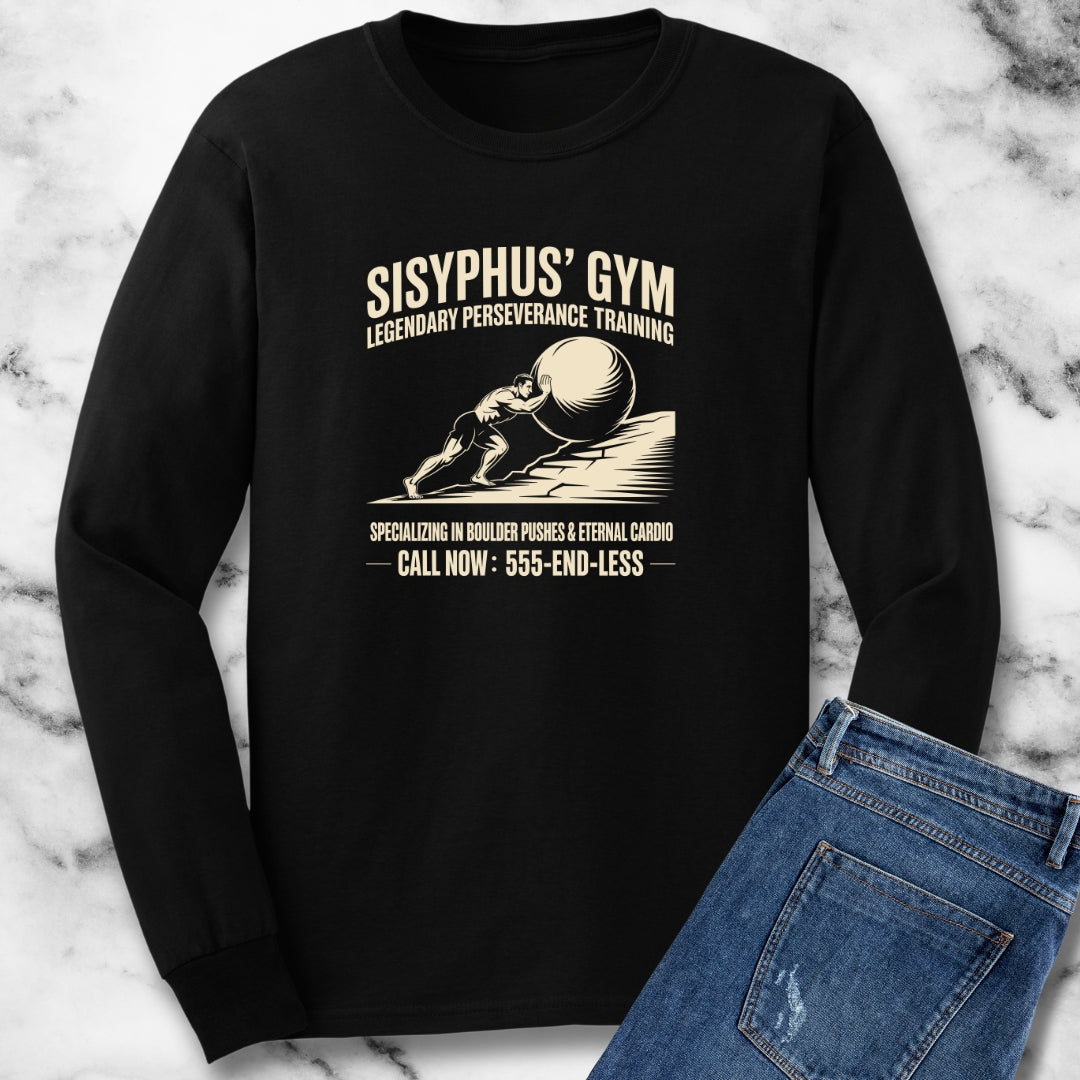 Sisyphus' Gym Unisex Long Sleeve Tee