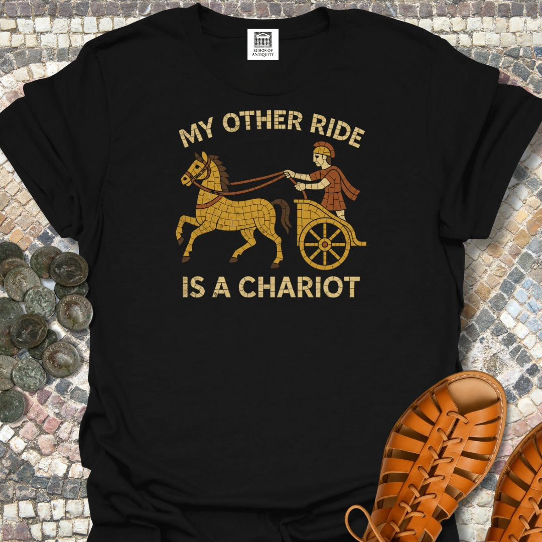 My Other Ride is a Chariot Mosaic T-Shirt