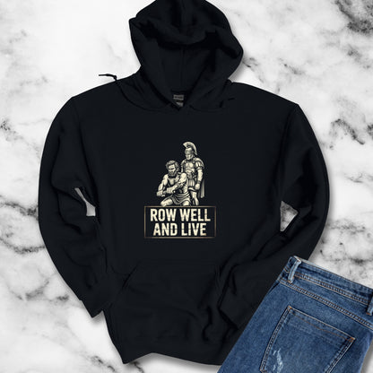 Ben Hur Quote Row Well and Live Unisex Heavy Blend™ Hooded Sweatshirt