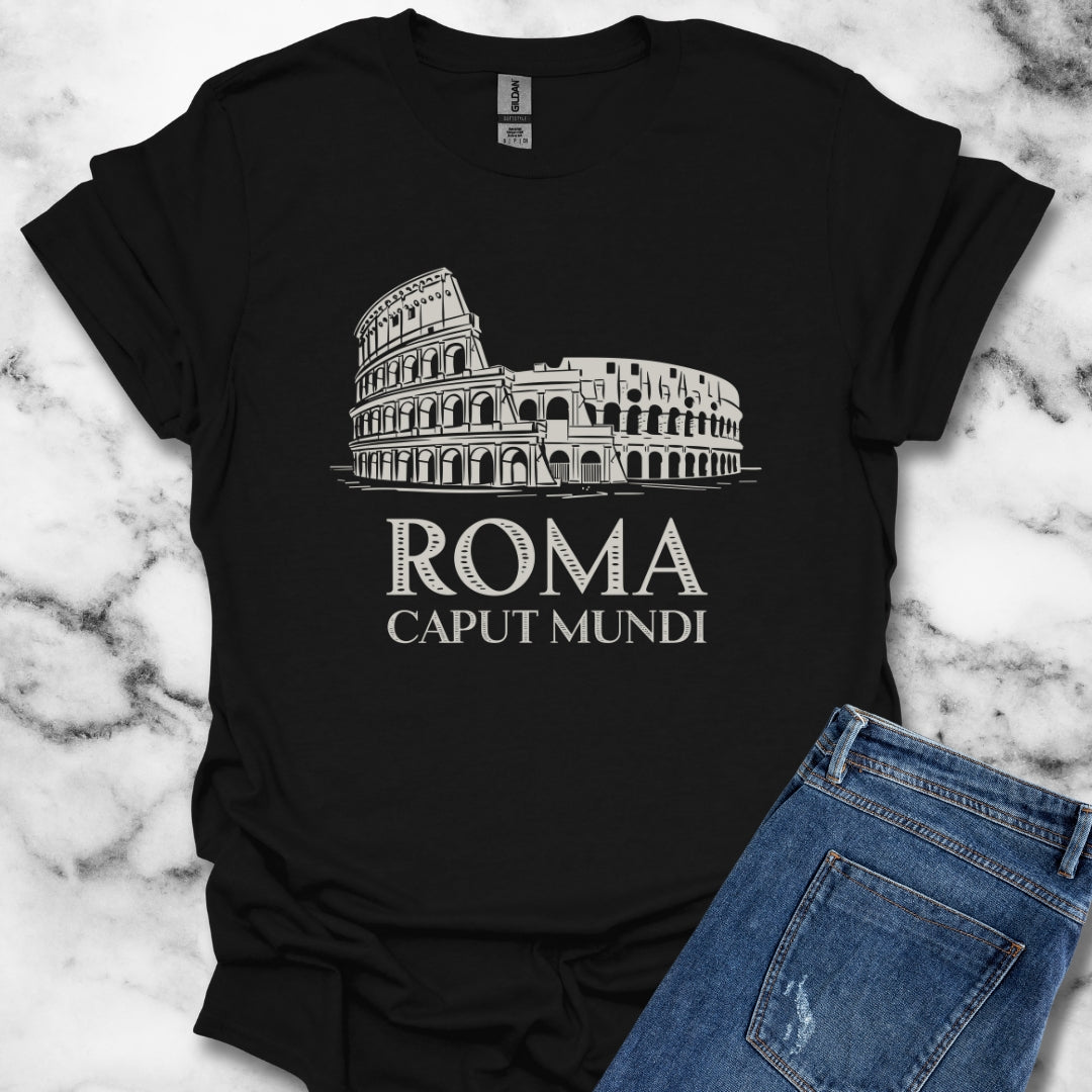 Roma Caput Mundi Colosseum T-Shirt