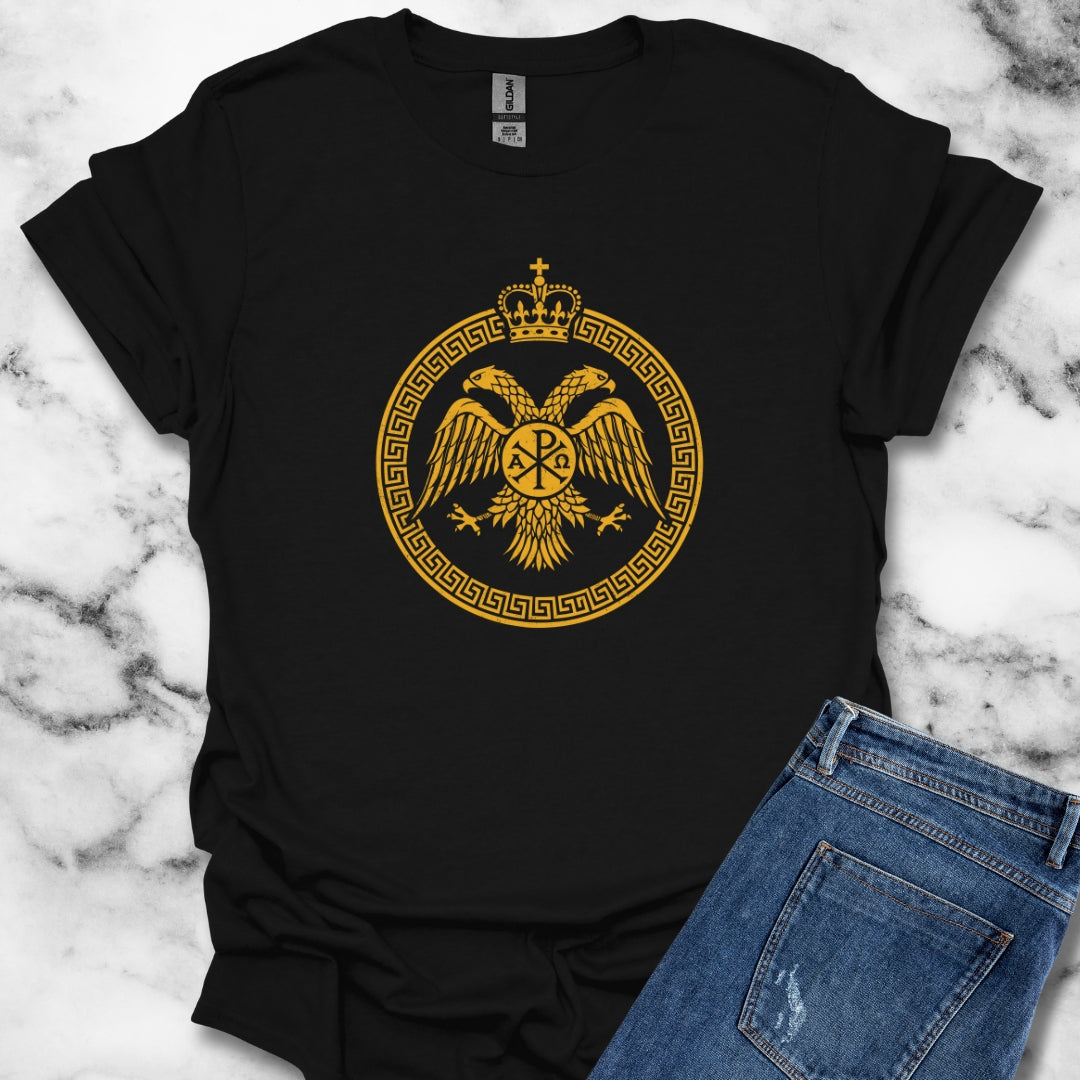 Byzantine Empire Eagle Crest T-Shirt