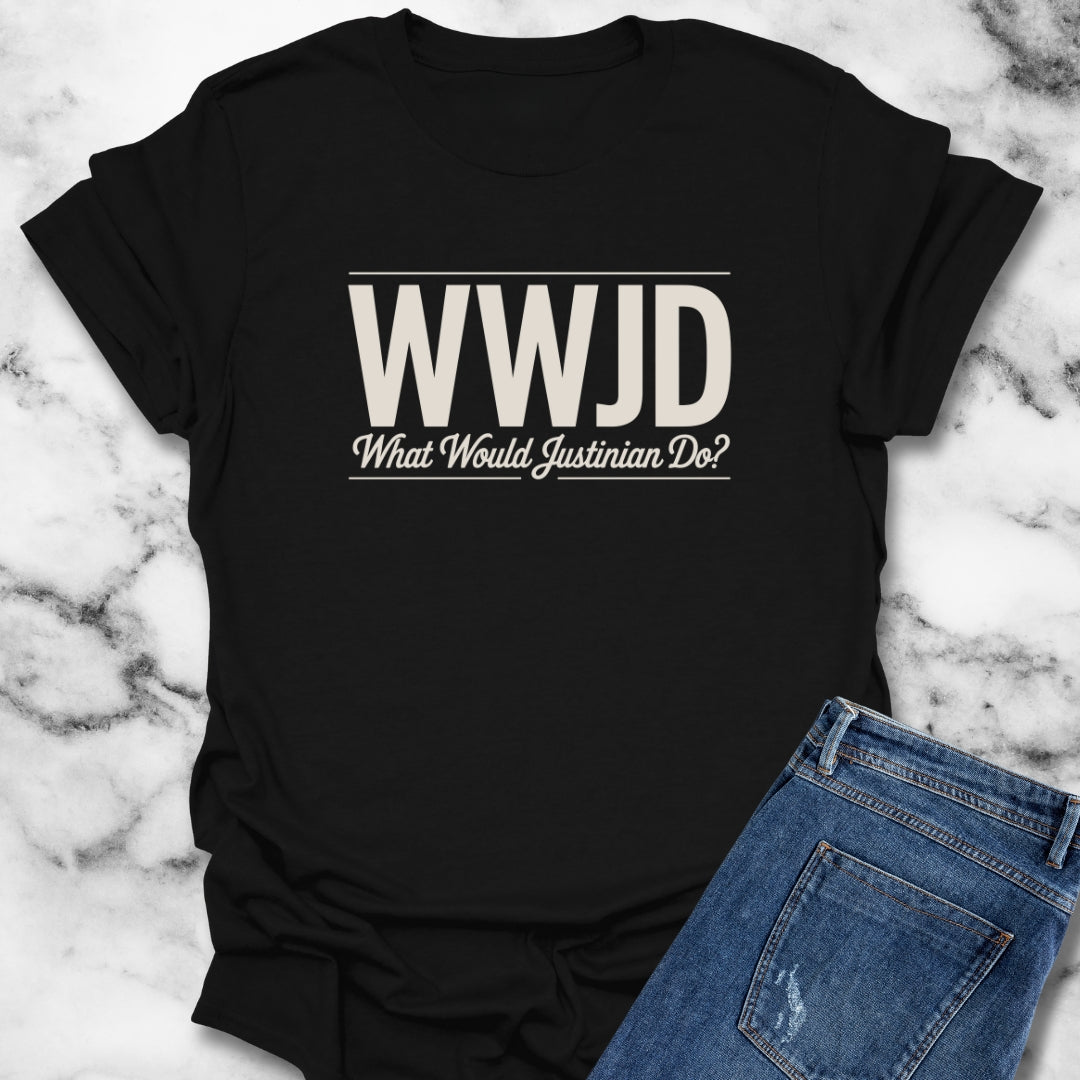 What Would Justinian Do Byzantine Emperor T-Shirt