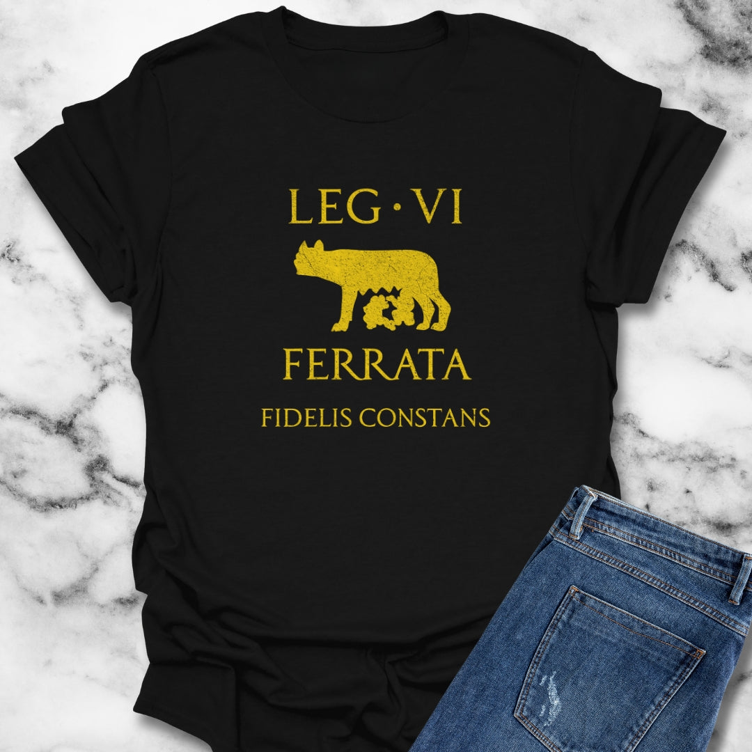 Ancient Roman Legion VI Ferrata Fidelis Constans T-Shirt