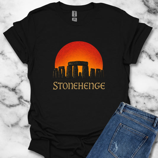 Stonehenge Sunset T-Shirt