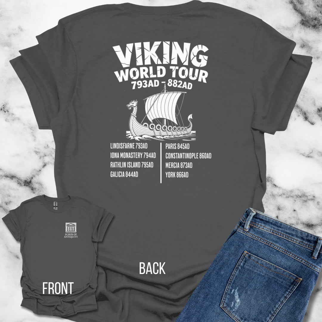 Viking World Tour Back Print T-Shirt