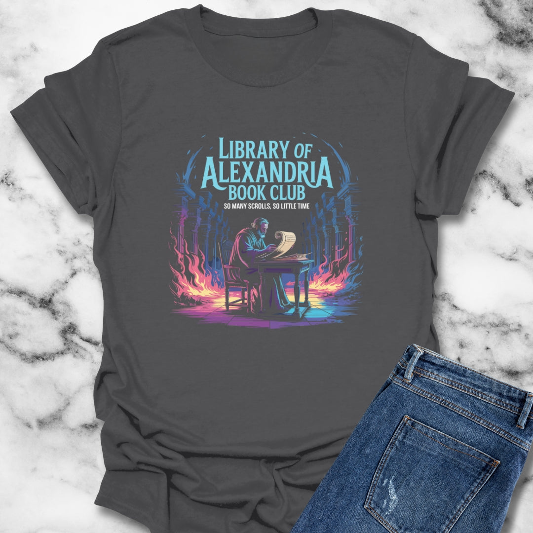 Library of Alexandria Book Club T-Shirt
