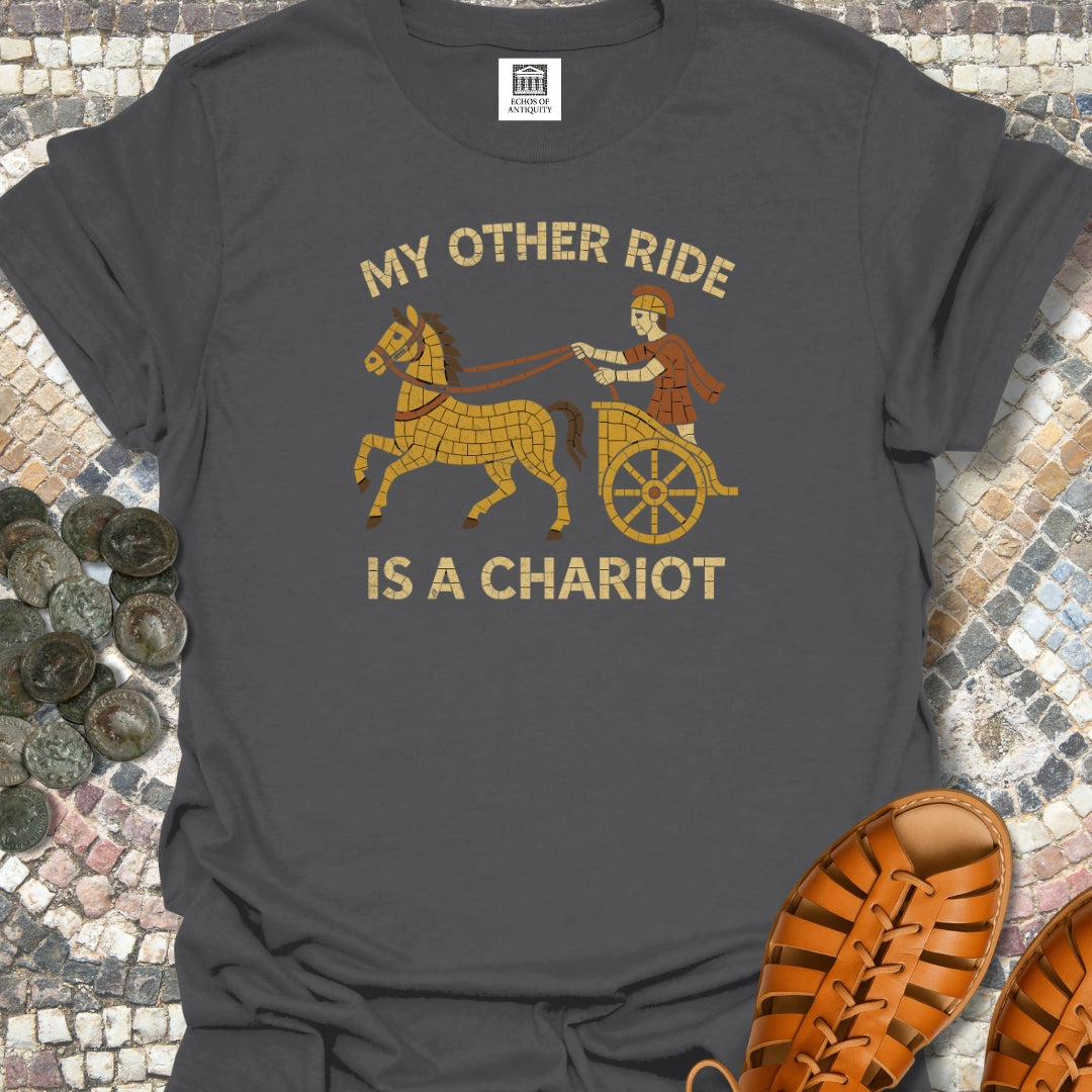 My Other Ride is a Chariot Mosaic T-Shirt