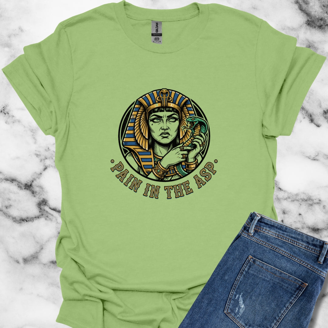 Cleopatra Pain in the Asp Unisex Lightweight T-Shirt