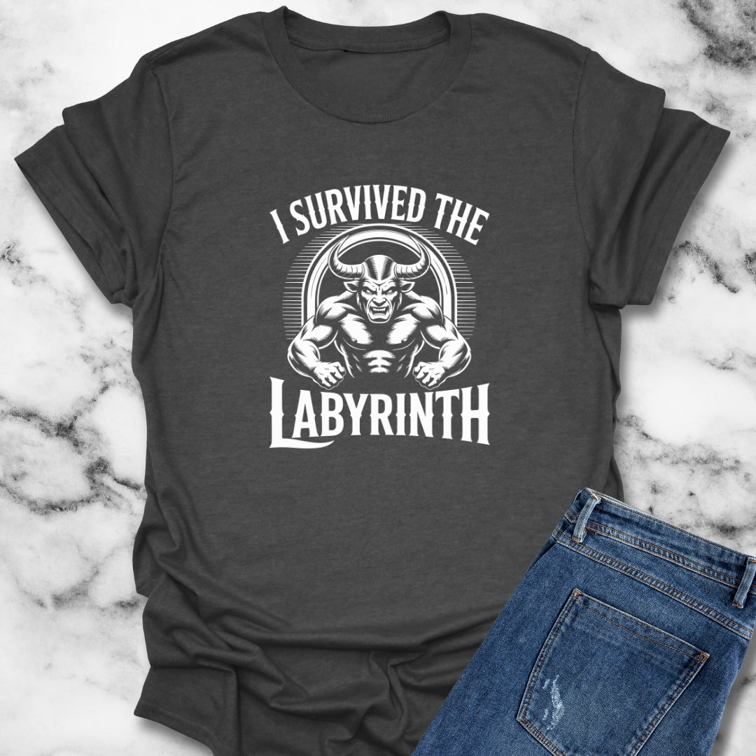 I Survived the Labyrinth Minoan Minotaur T-Shirt