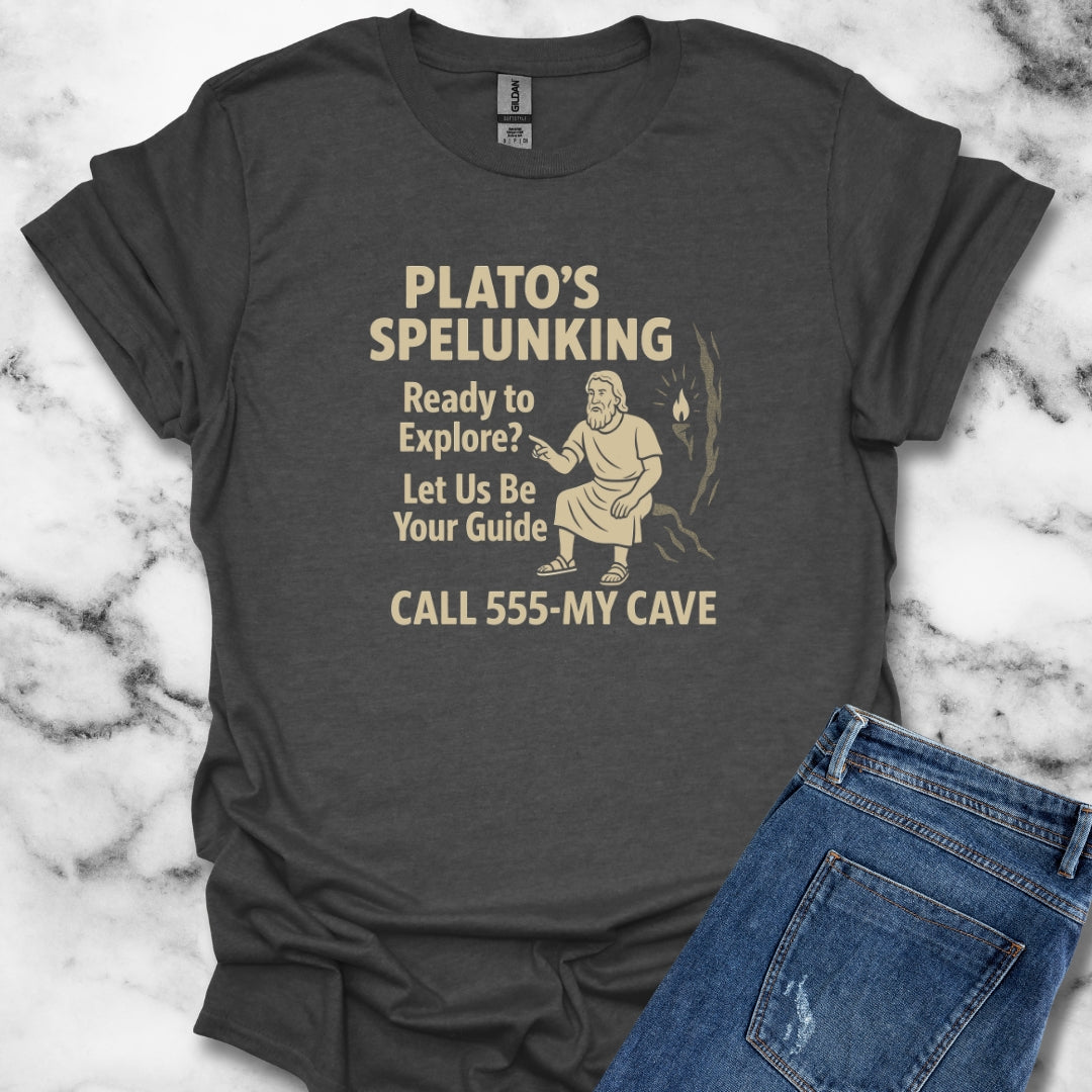 Plato's Cave Spelunking T-Shirt