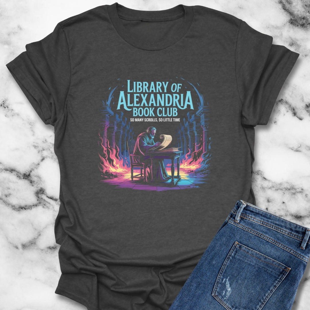 Library of Alexandria Book Club T-Shirt