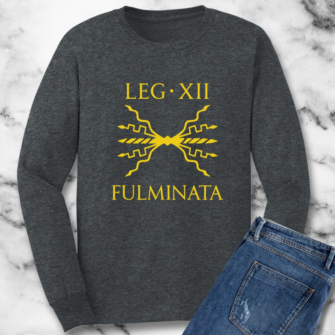 Legio XII Fulminata Roman Legion Unisex Long Sleeve Tee