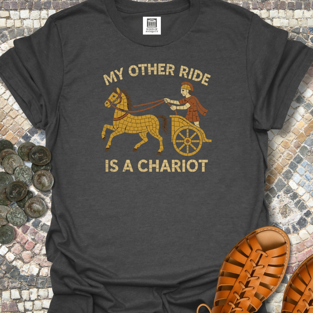 My Other Ride is a Chariot Mosaic T-Shirt