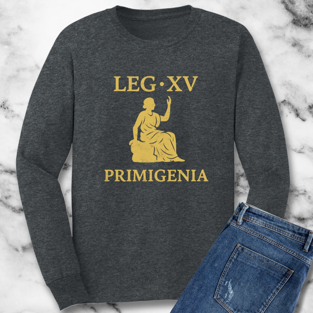 Legio XV Primigenia Roman Legion Unisex Long Sleeve Tee