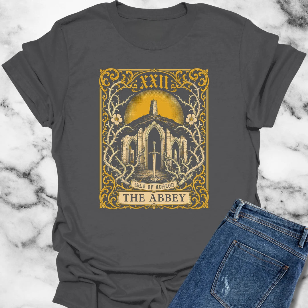 Glastonbury Abbey Tarot T-Shirt
