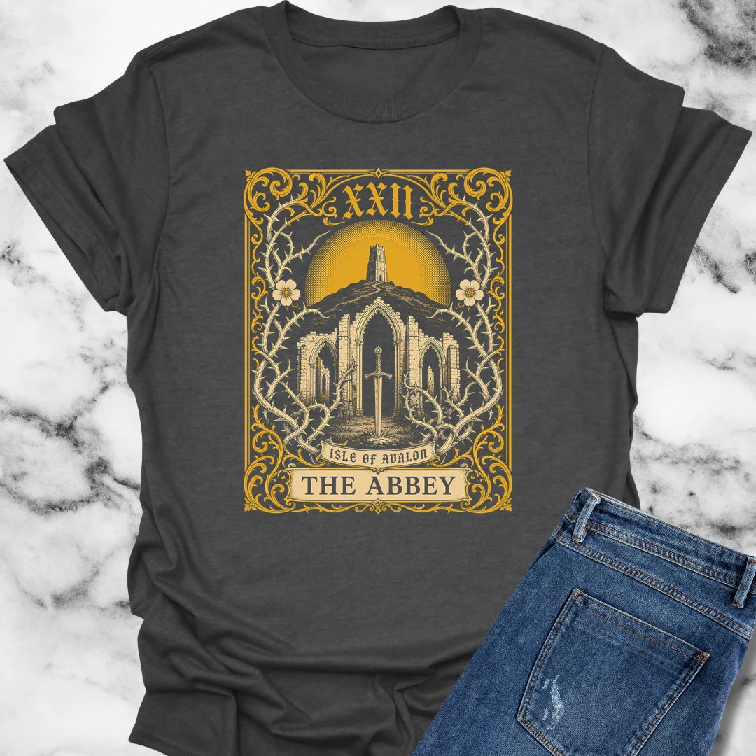 Glastonbury Abbey Tarot T-Shirt