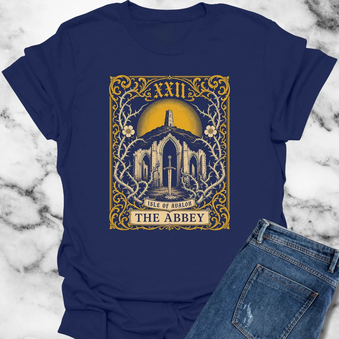 Glastonbury Abbey Tarot T-Shirt