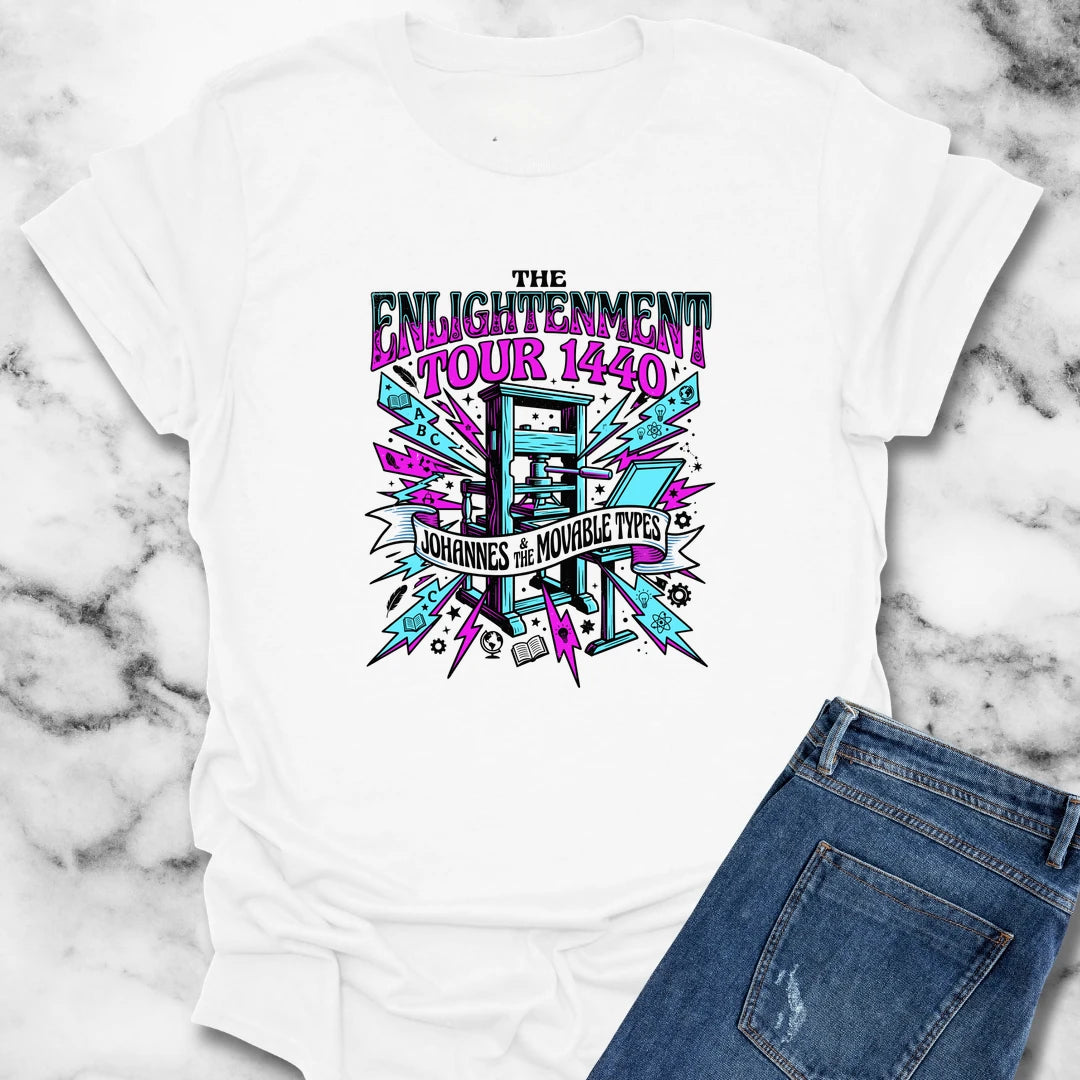 Gutenberg Enlightenment Tour T-Shirt