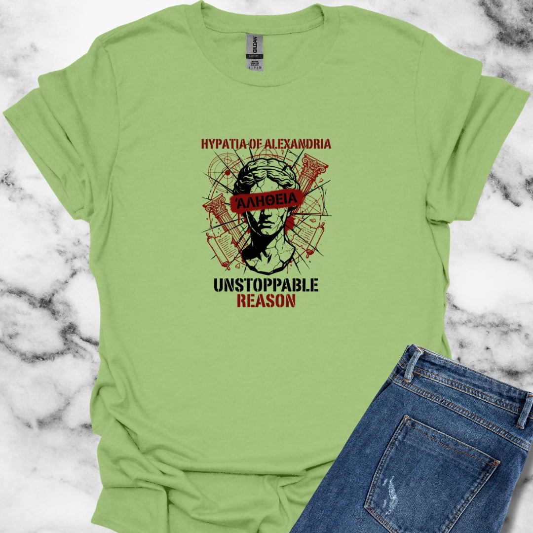 Hypatia of Alexandria Greek Truth Unisex Lightweight T-Shirt