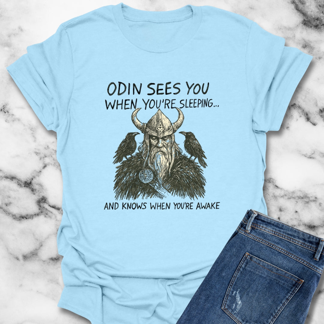 Viking Odin Christmas Unisex T-Shirt