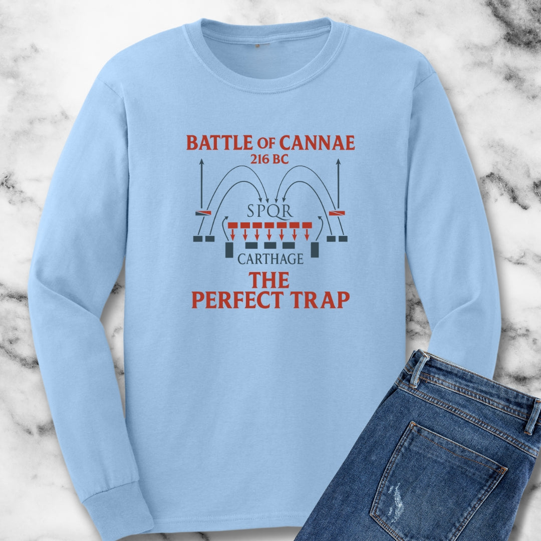 Battle Of Cannae the Perfect Trap Unisex Long Sleeve Tee
