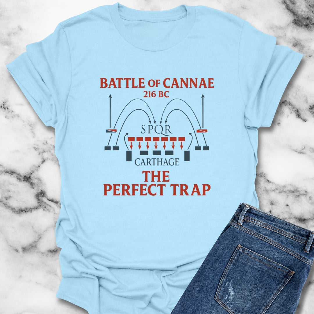 Battle Of Cannae the Perfect Trap Unisex Lightweight T-Shirt
