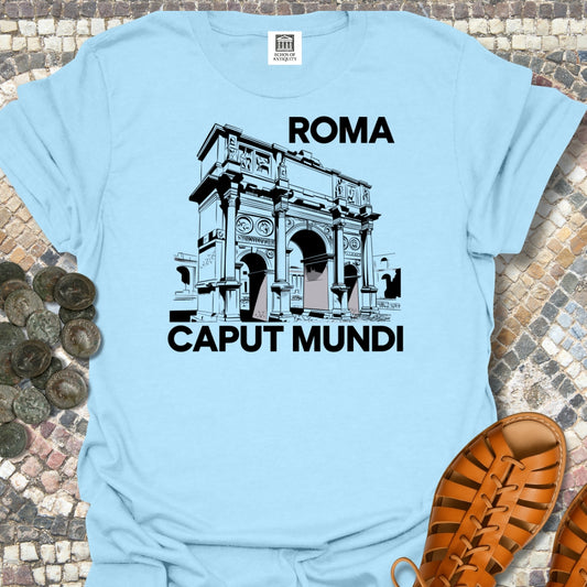 Roma Caput Mundi Roman Triumphal Arch Ruins T-Shirt