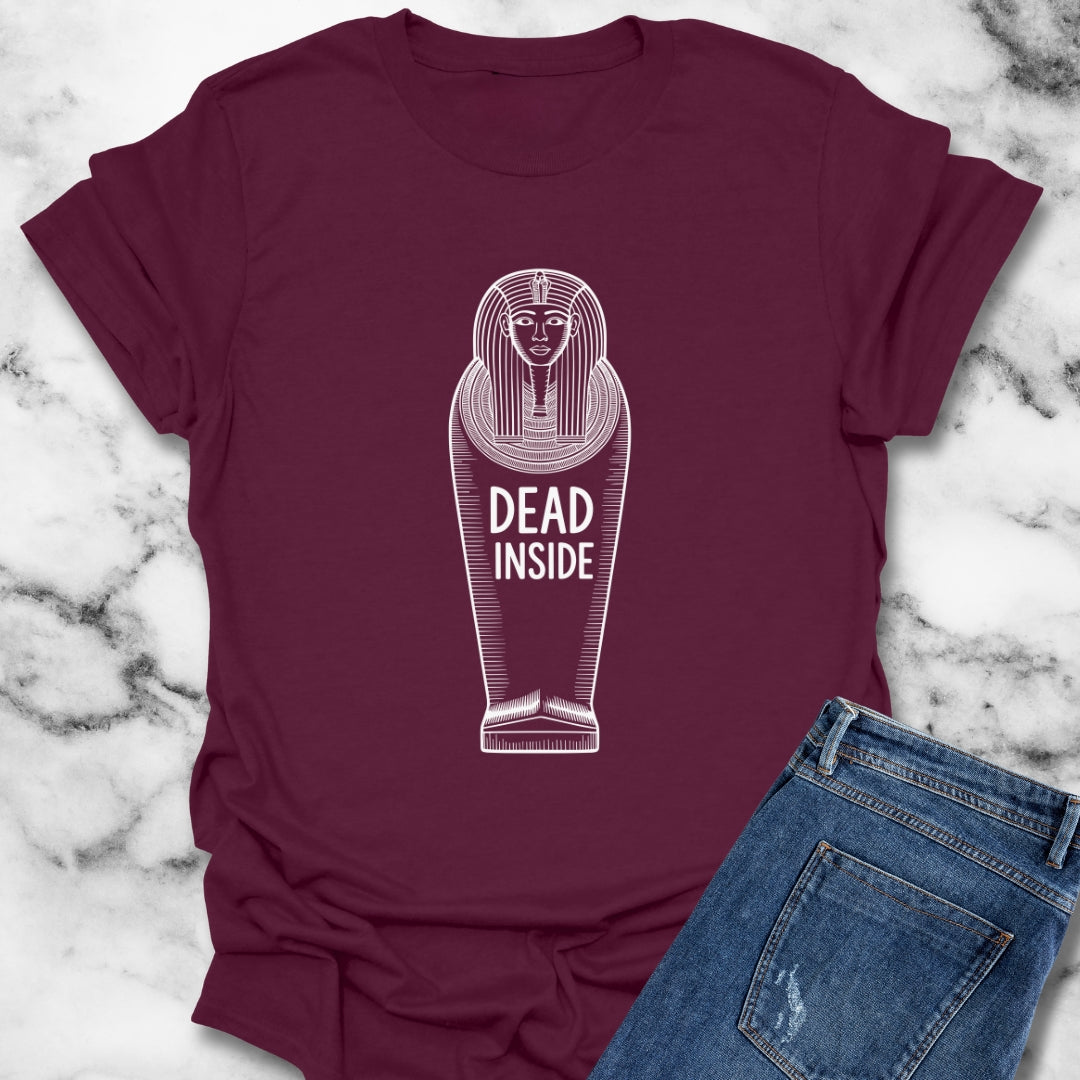 Dead Inside Egyptian Sarcophagus T-Shirt