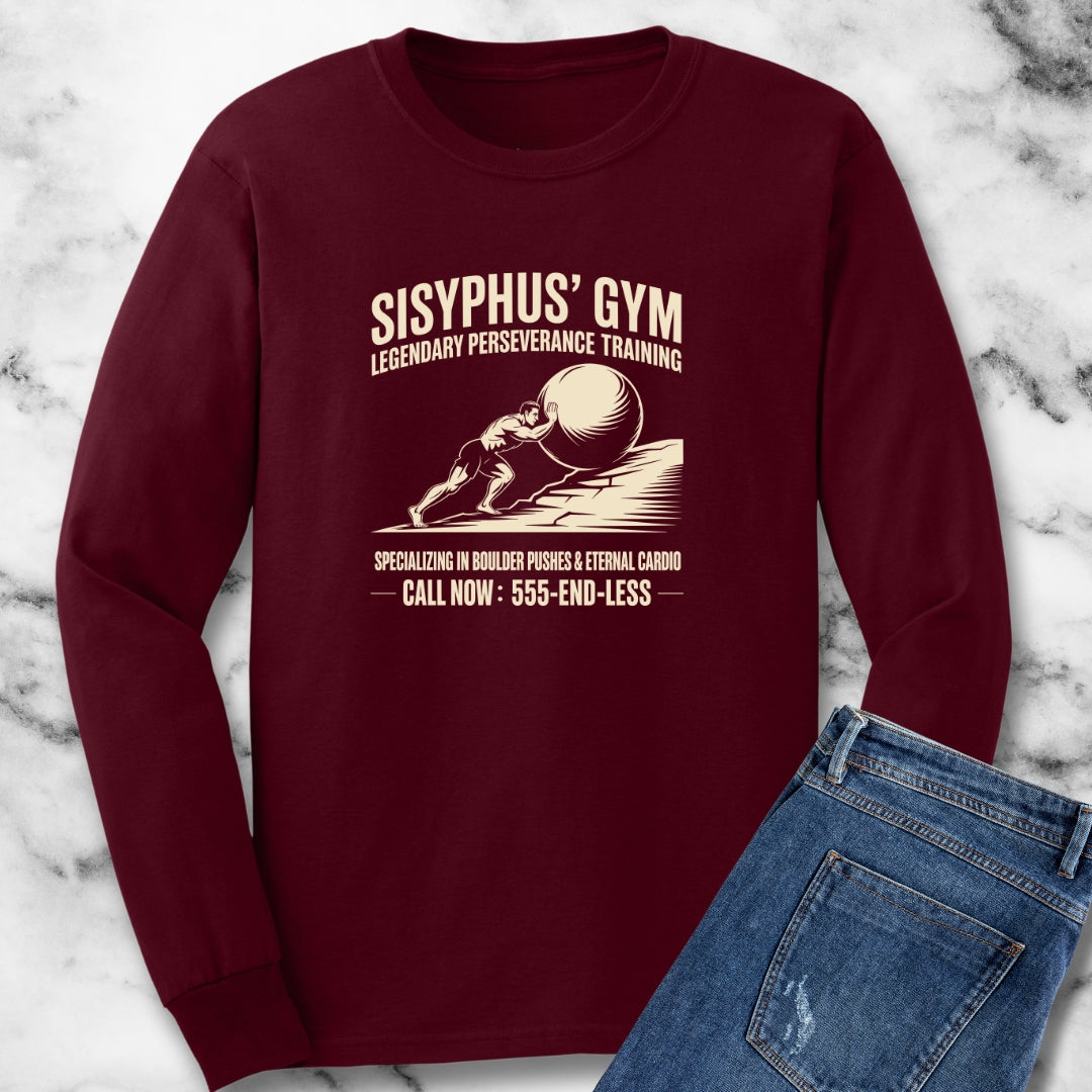 Sisyphus' Gym Unisex Long Sleeve Tee
