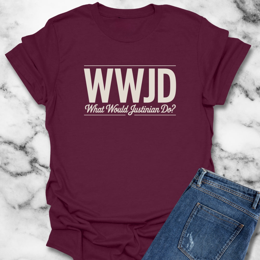 What Would Justinian Do Byzantine Emperor T-Shirt