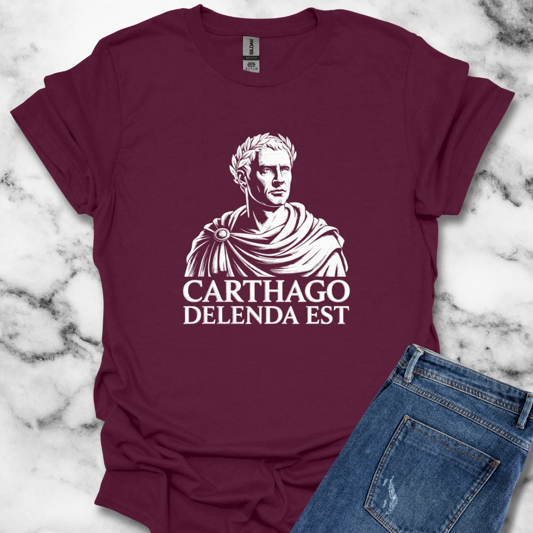 Carthago Delenda Est Carthage Must Be Destroyed Unisex T-Shirt