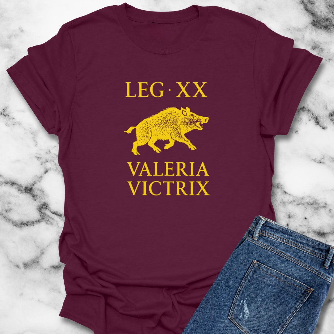 Ancient Roman Legion XX Valeria Victrix T-Shirt