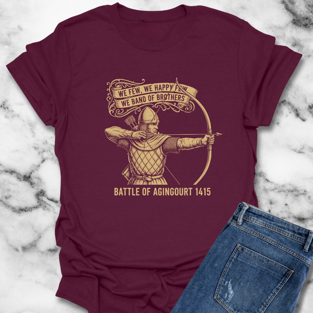 Battle of Agincourt 1415 Unisex Lightweight T-Shirt