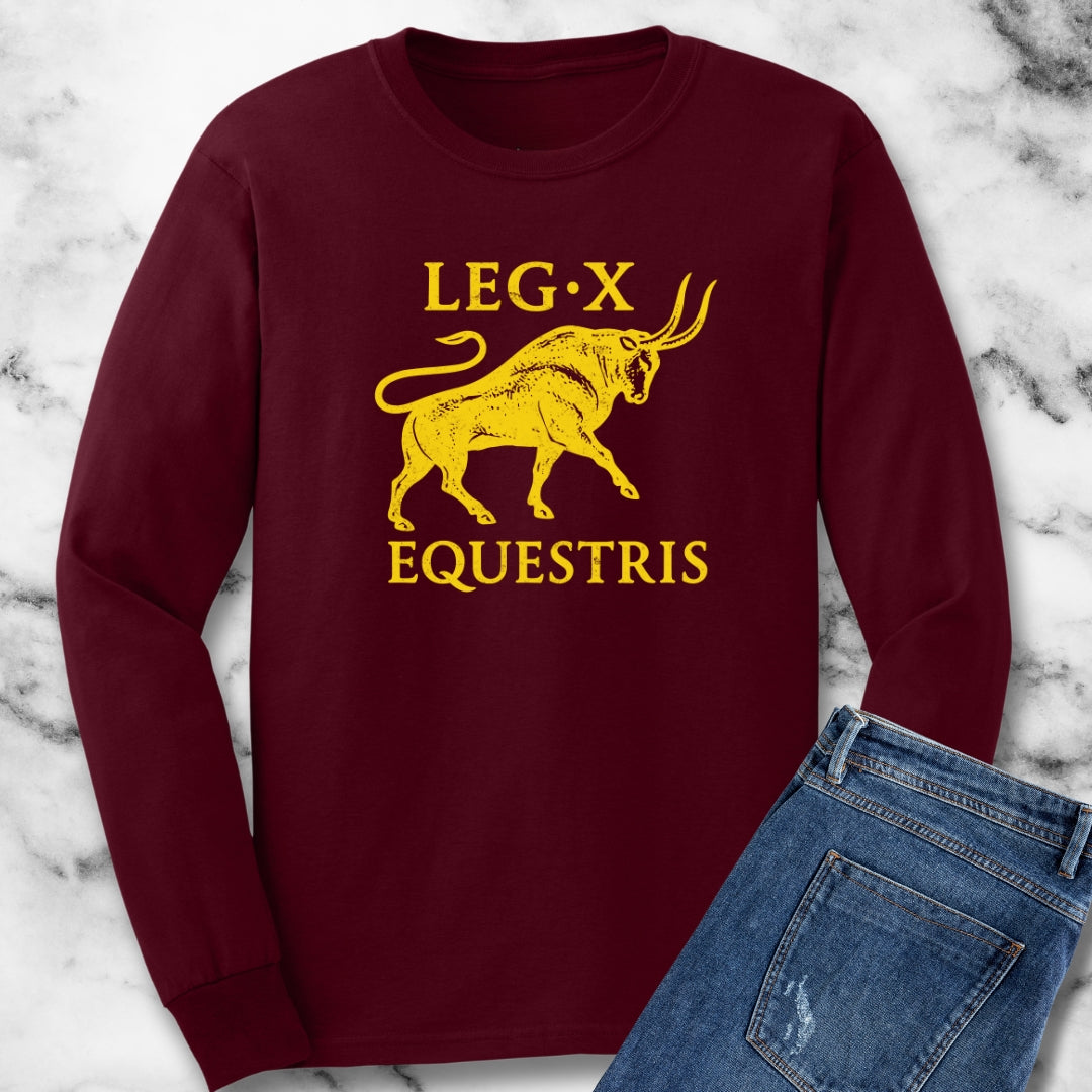 Legio X Equestris Roman Legion Unisex Long Sleeve Tee