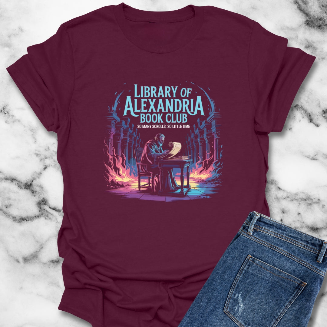 Library of Alexandria Book Club T-Shirt