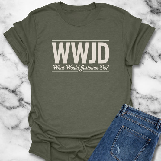 What Would Justinian Do Byzantine Emperor T-Shirt