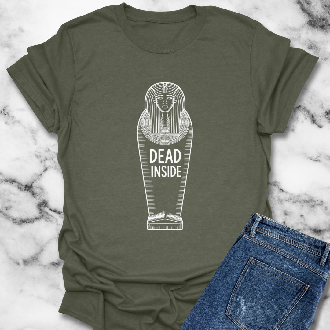 Dead Inside Egyptian Sarcophagus T-Shirt