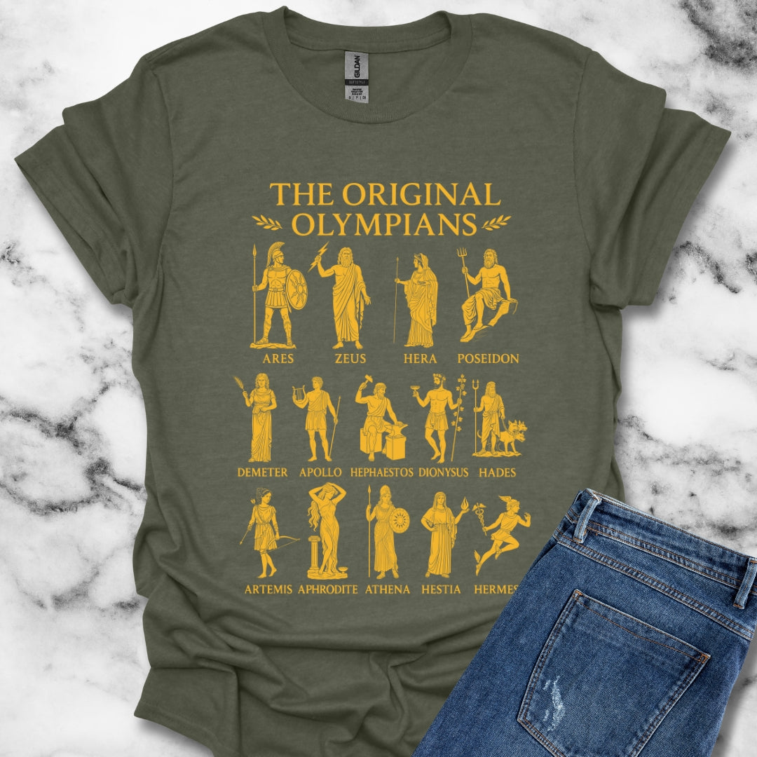 The Original Olympians Greek Mythology Gods T-Shirt