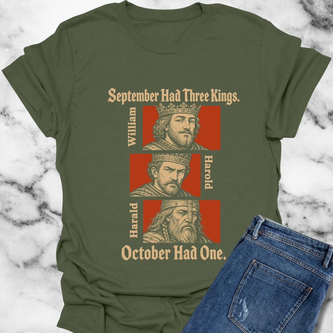 1066 October Had Only 1 King T-Shirt