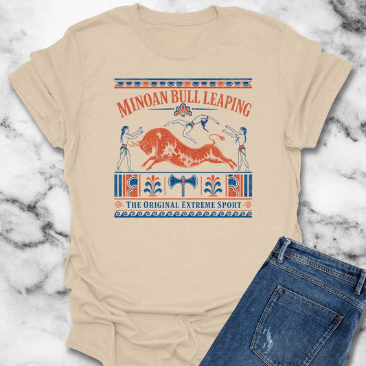 Minoan Bull Leaping Extreme Sport T-Shirt