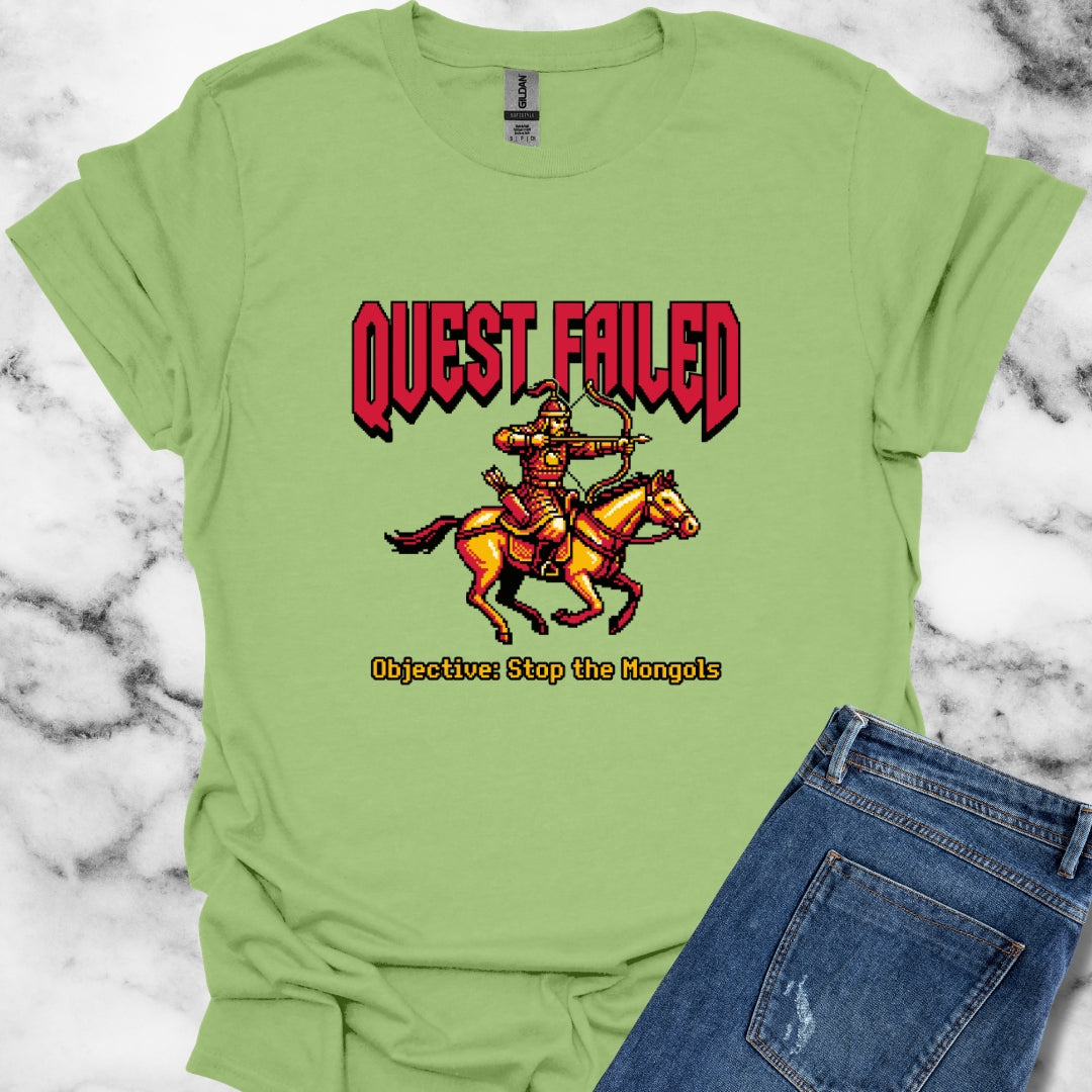 Mongol Invasion Quest Failed T-Shirt