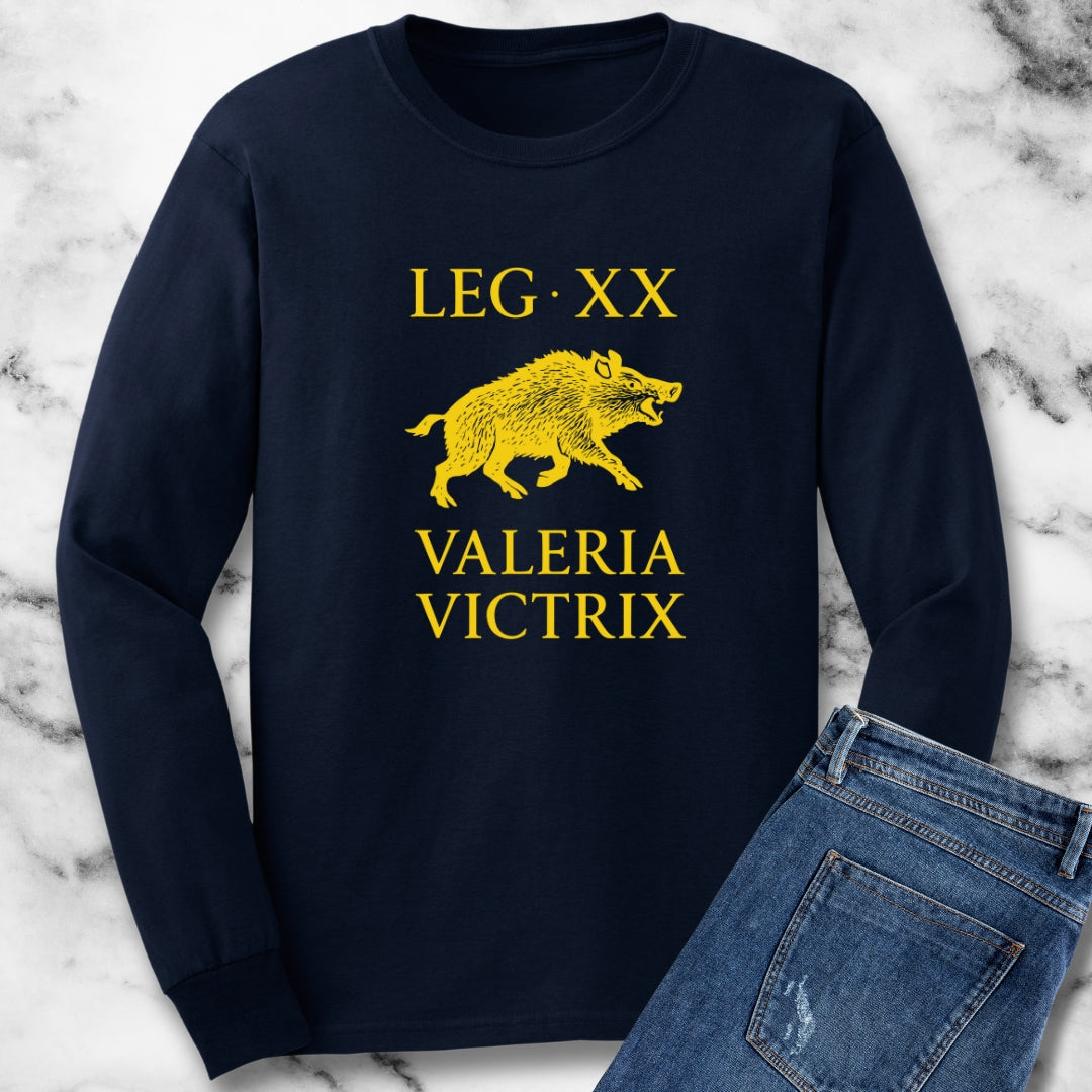 Legio XX Valeria Victrix Roman Legion Unisex Long Sleeve Tee
