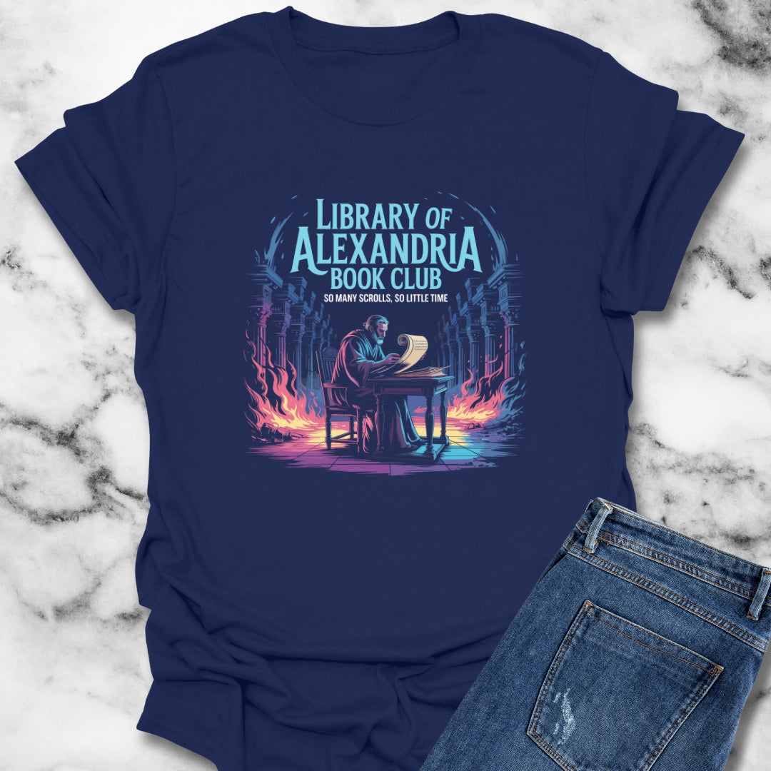 Library of Alexandria Book Club T-Shirt