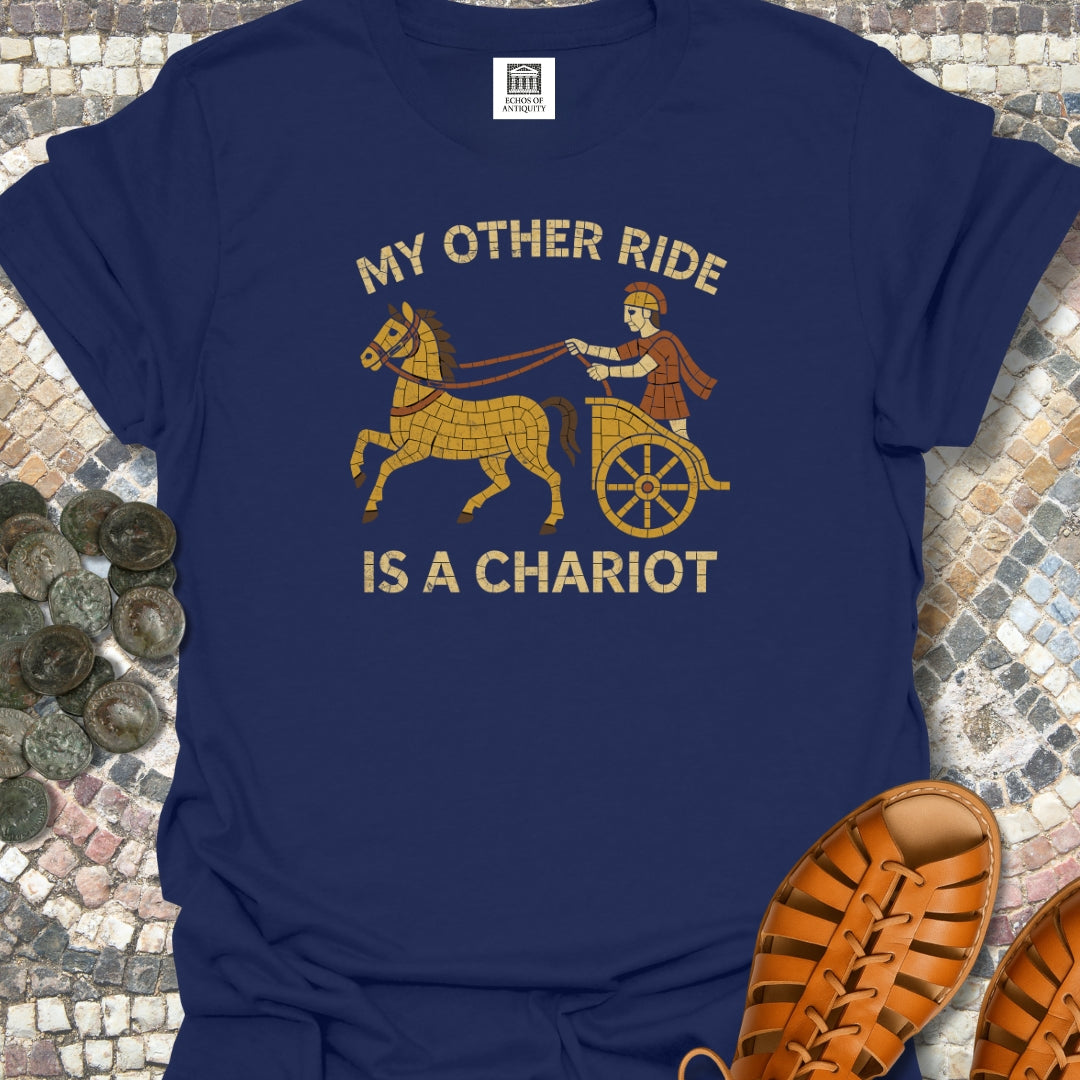My Other Ride is a Chariot Mosaic T-Shirt