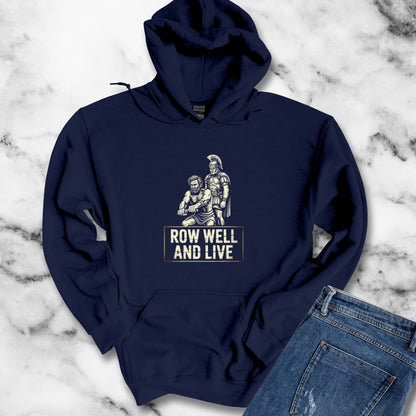 Ben Hur Quote Row Well and Live Unisex Heavy Blend™ Hooded Sweatshirt