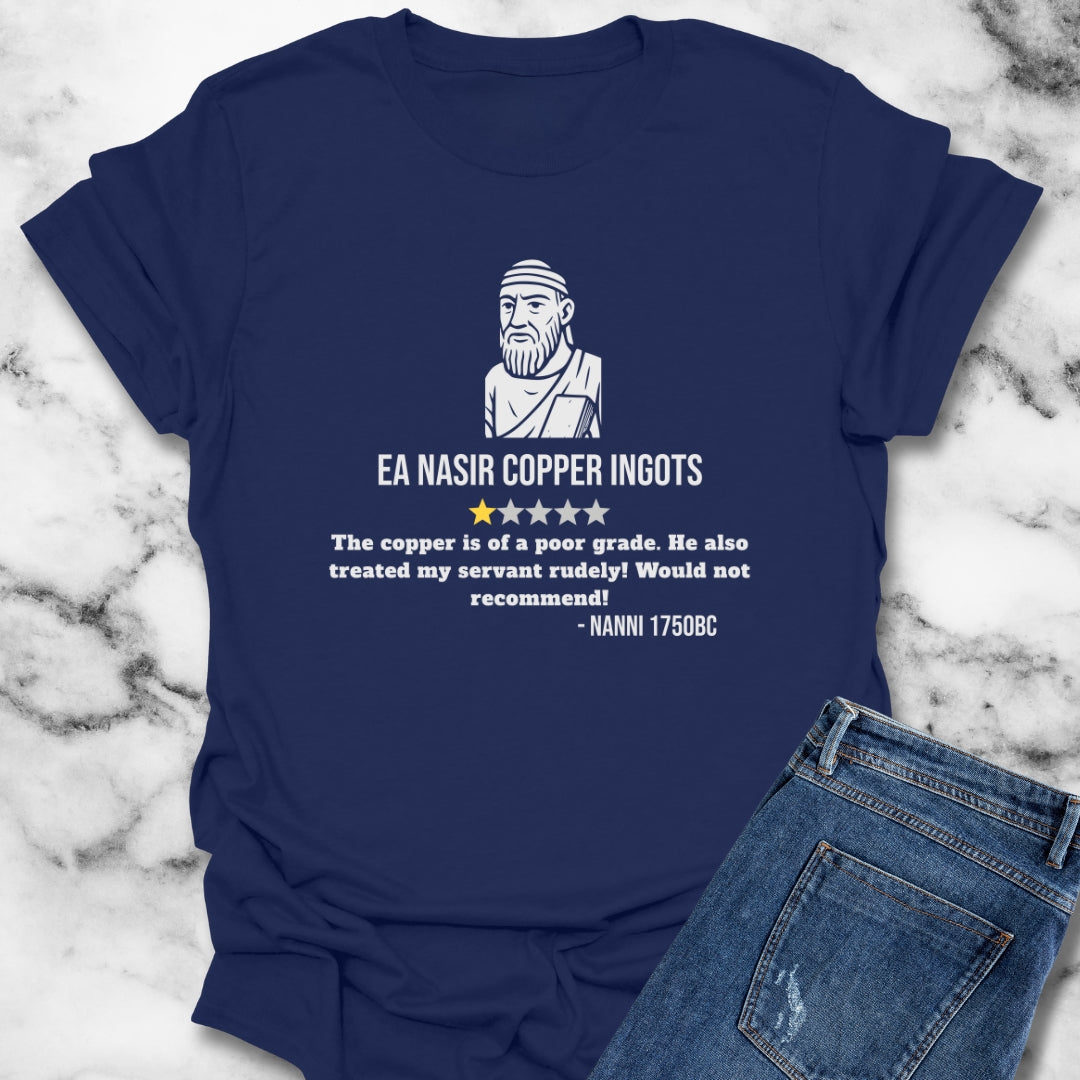 Ea Nasir 1 Star Review Copper Dealer Unisex T-Shirt
