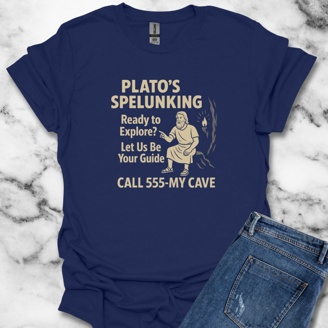 Plato's Cave Spelunking T-Shirt