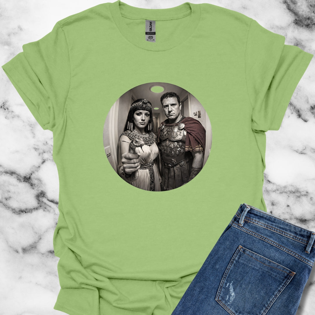 Peephole View Antony and Cleopatra Unisex Lightweight T-Shirt