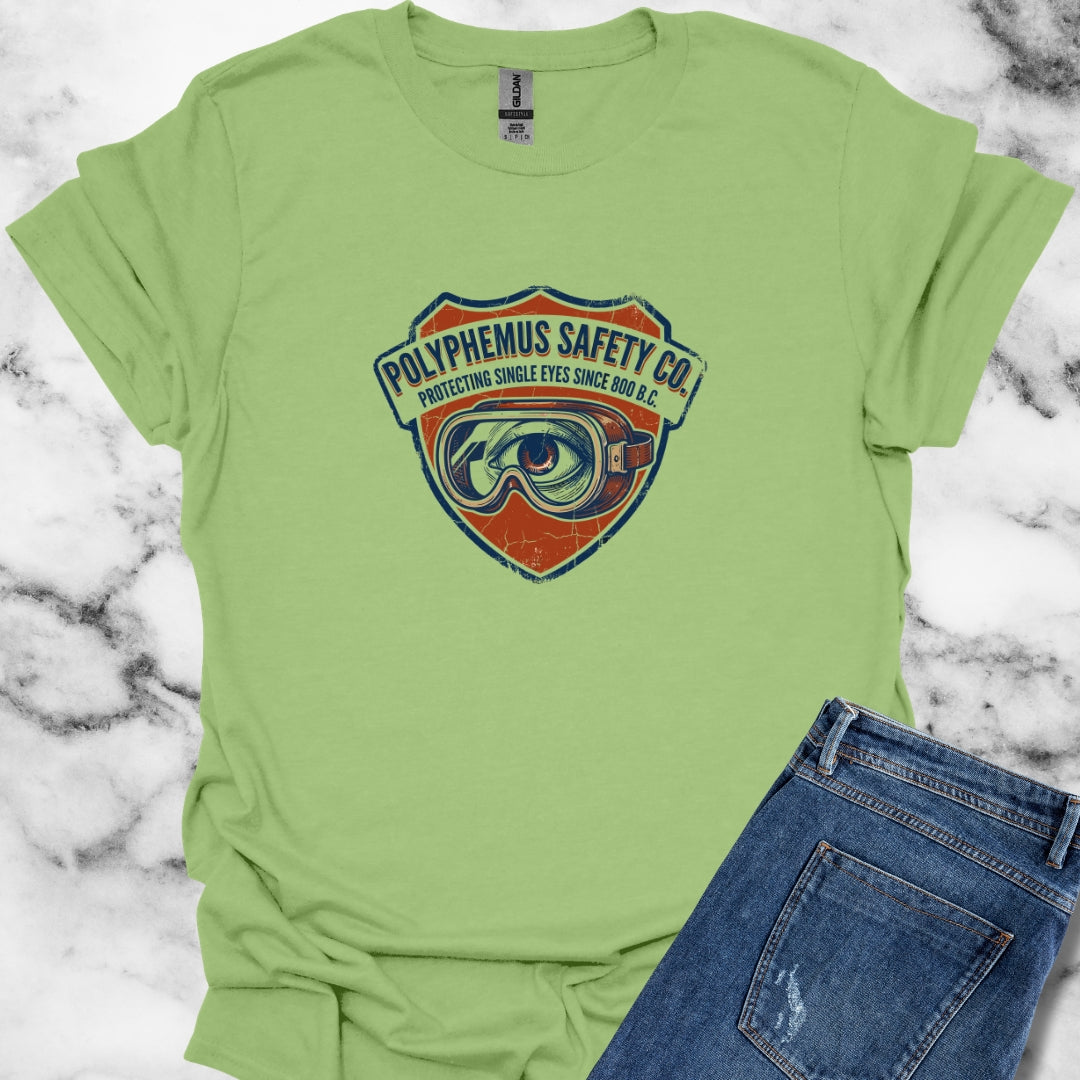 Polyphemus Cyclops Safety Glasses Lightweight Unisex T-shirt